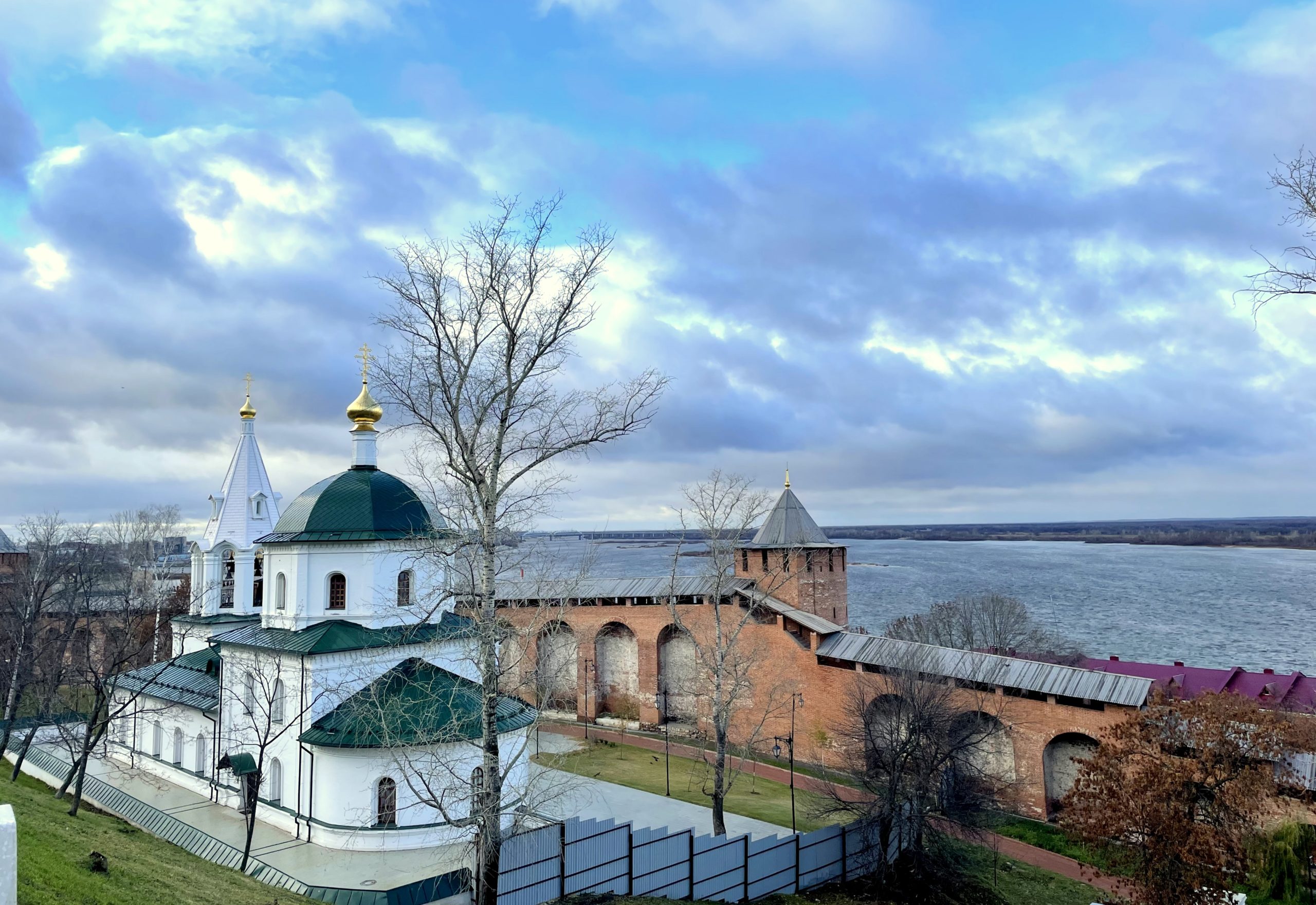 Нижний Новгород, вид из Кремля